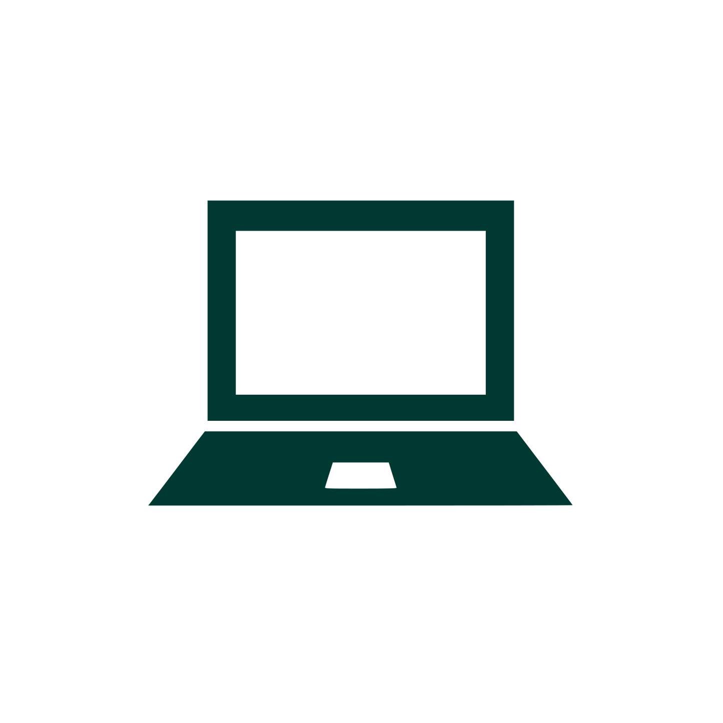 Laptop Computer Logo #003932