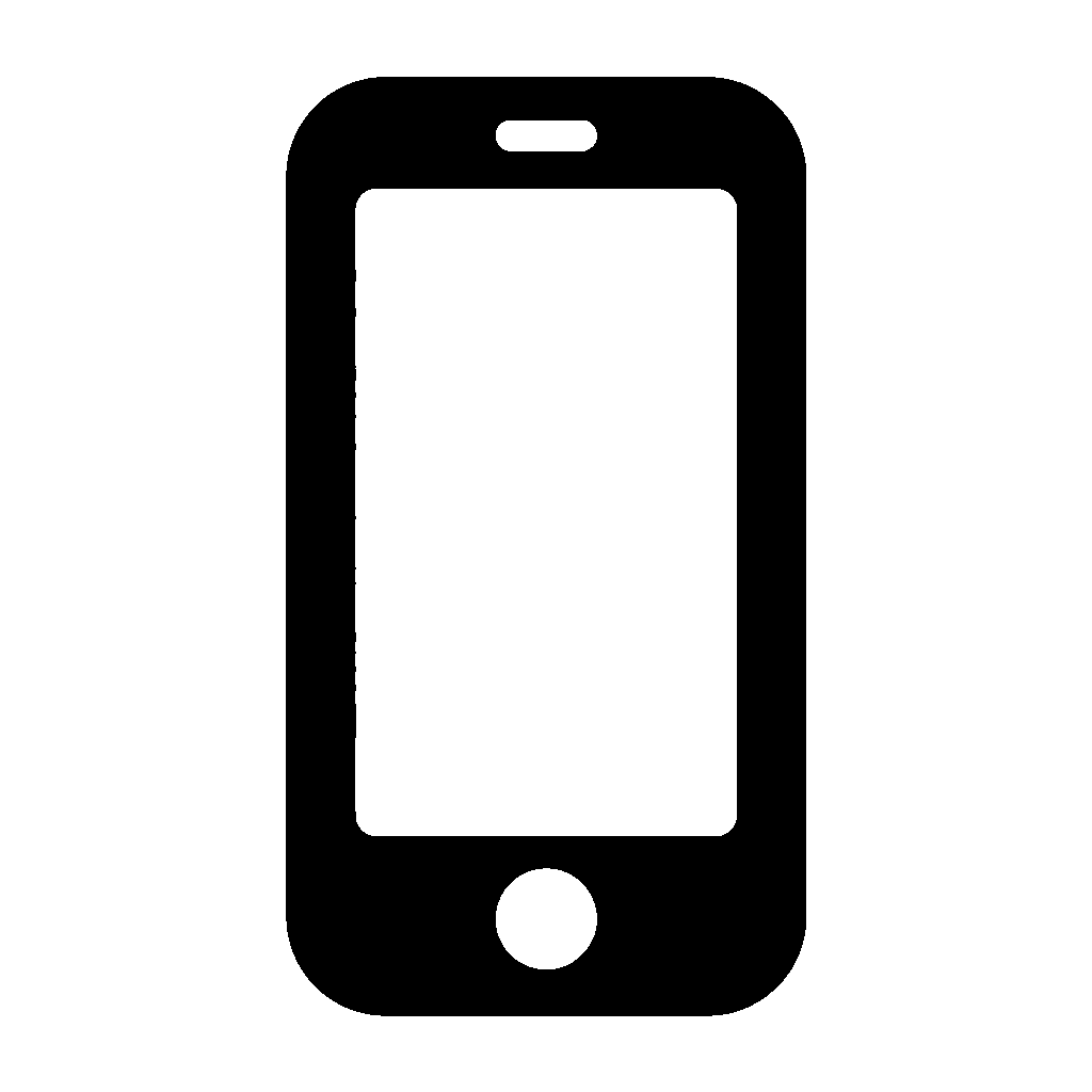 Smartphone Silhouette Logo