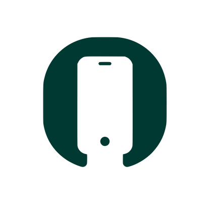 Smartphone Circle Logo #003932