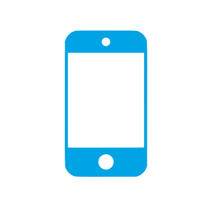 Smartphone Screen Logo #00a3e4