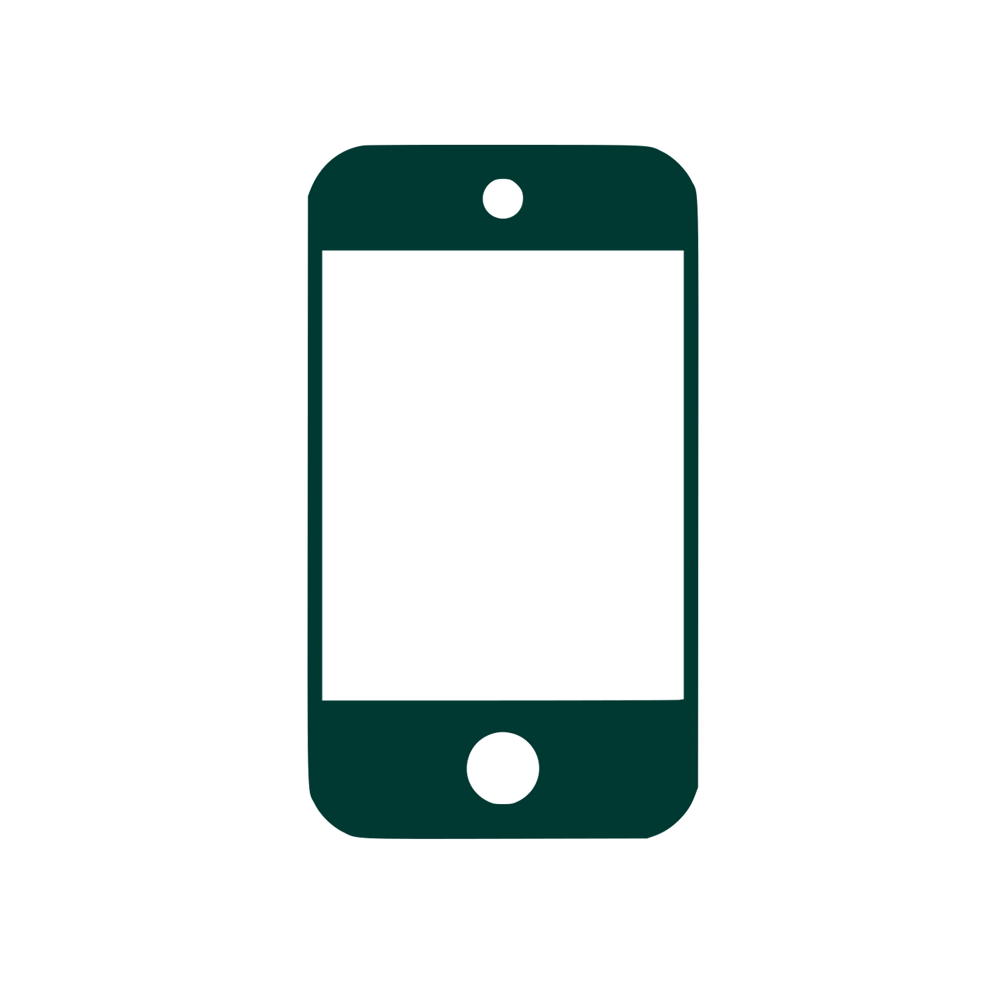 Smartphone Screen Logo #003932