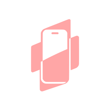 Smartphone Rotation Logo #ffa6a6