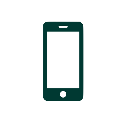 Smartphone Flat Logo #003932