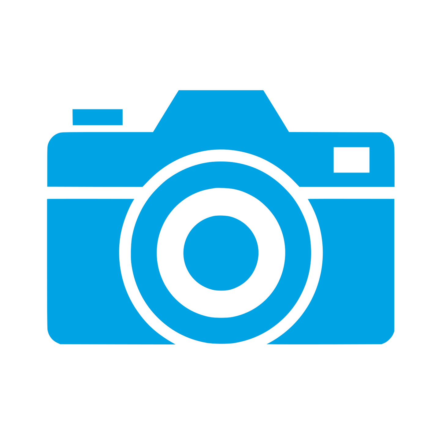 Camera Lens Logo #00a3e4