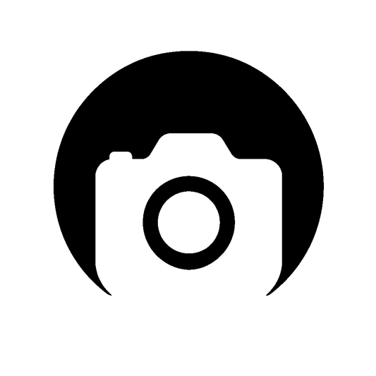 Camera in Circle Logo