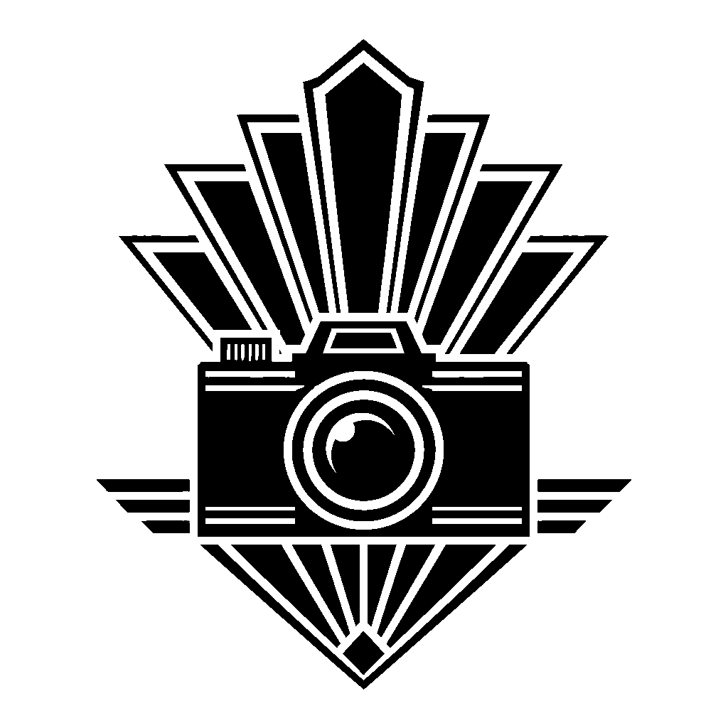 Art Deco Camera Logo