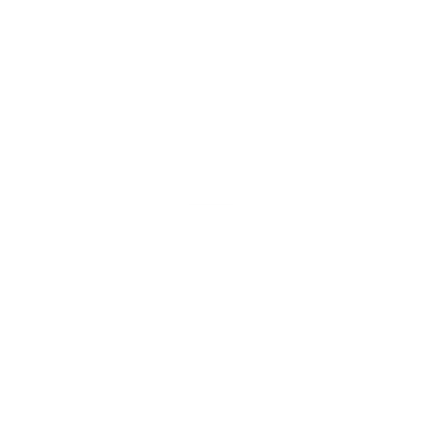 Art Deco Camera Logo #ffffff