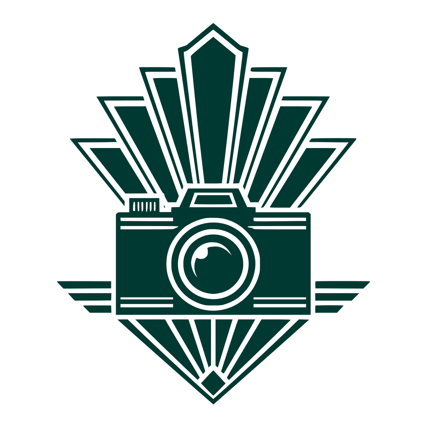 Art Deco Camera Logo #003932