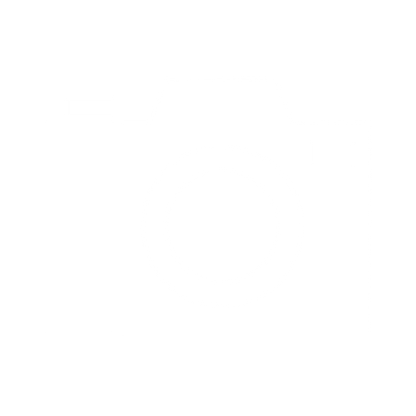 Camera Silhouette Logo #ffffff