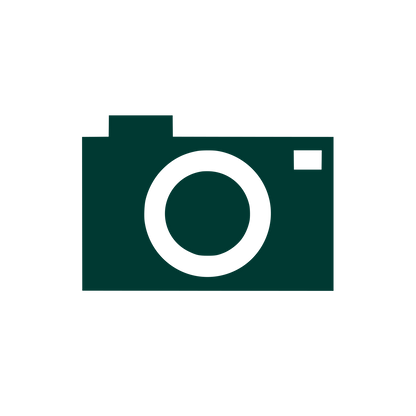 Camera Silhouette Logo #003932