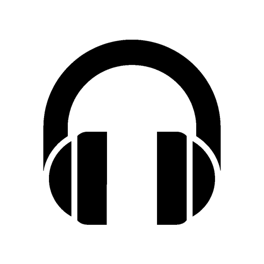 Headphones Silhouette Logo
