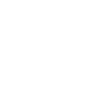 Headphones Silhouette Logo #ffffff