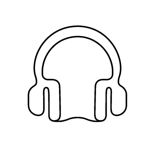 Headphones Outline Logo