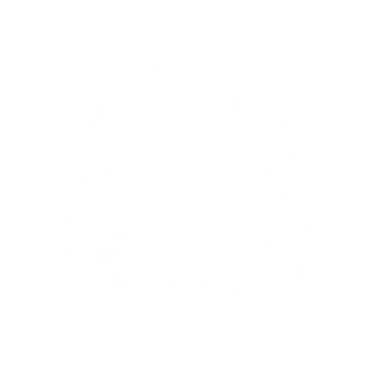 Headphones Outline Logo #ffffff