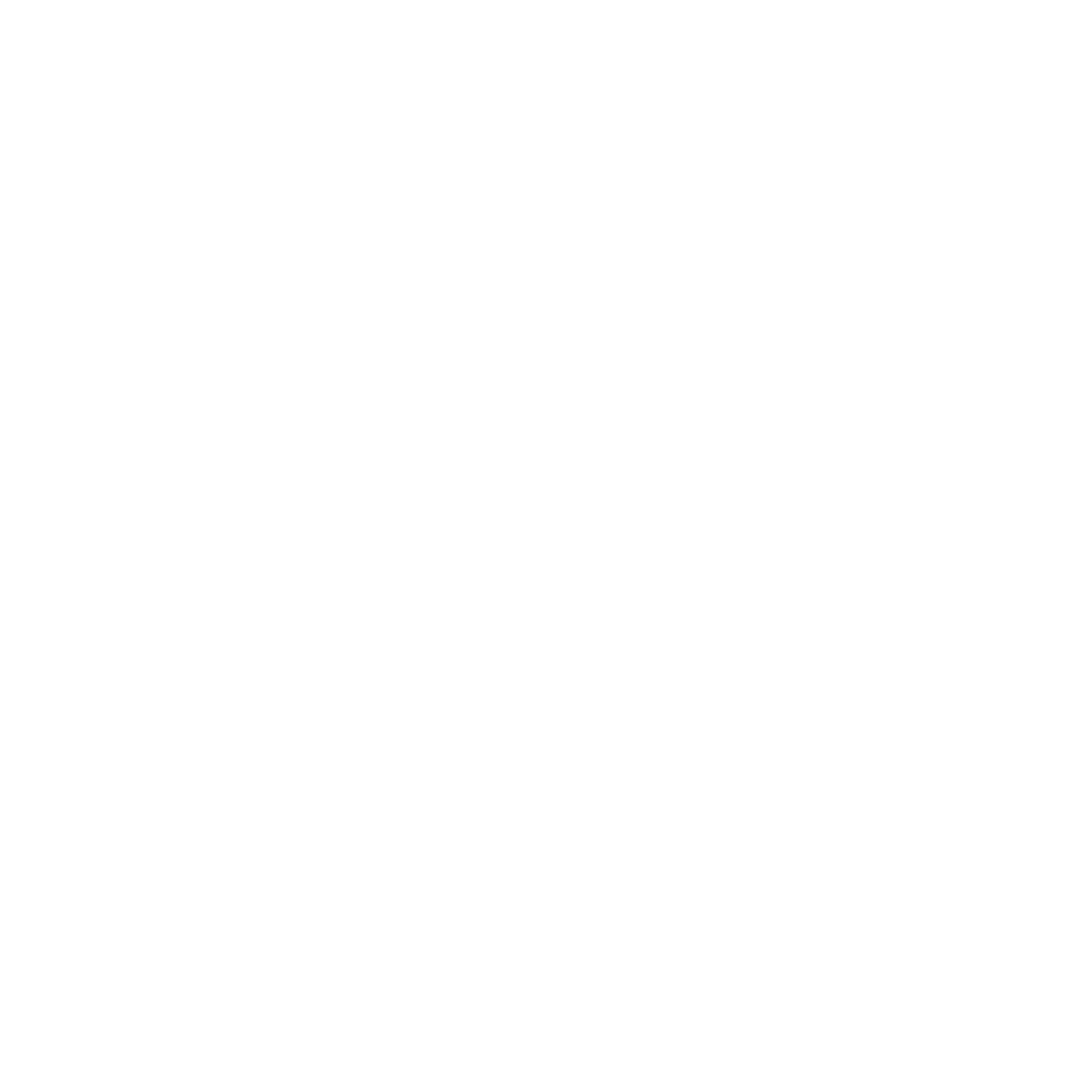 Headphones Circle Badge Logo #ffffff