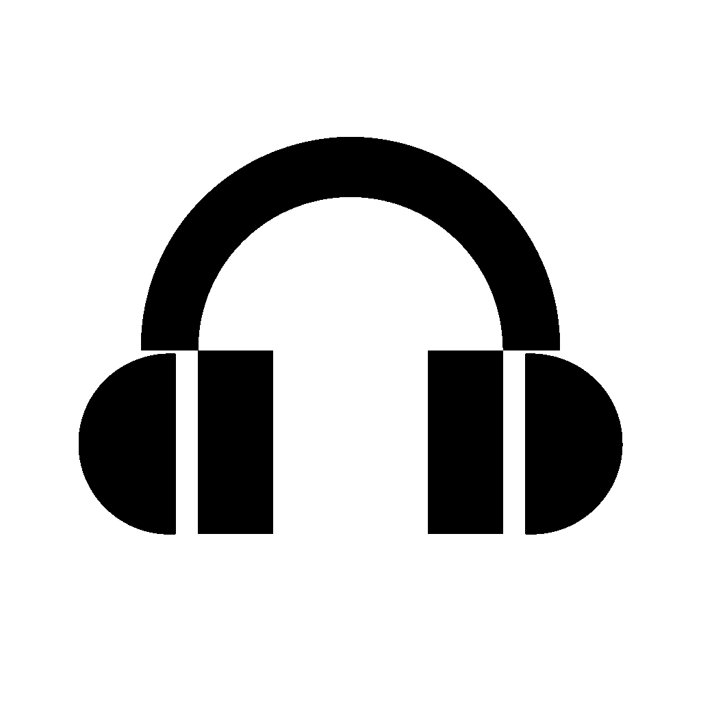 Headphones Music Logo