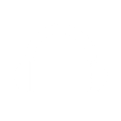 Headphones Music Logo #ffffff