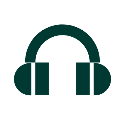 Headphones Music Logo #003932