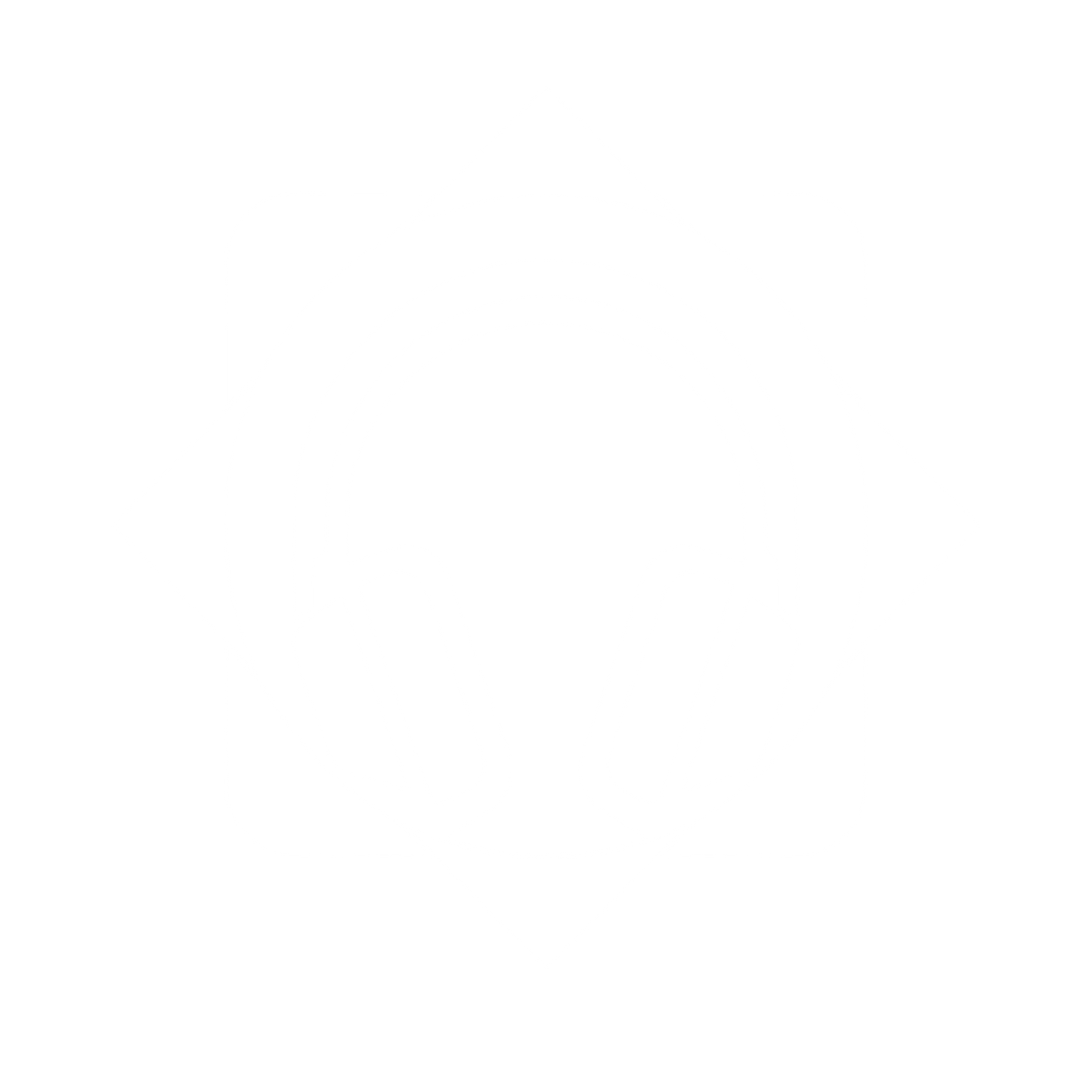Headphones Star Emblem Logo #ffffff