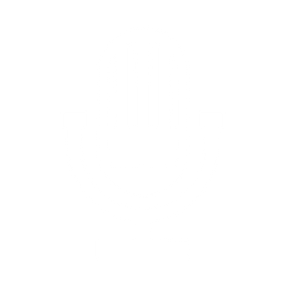Retro Microphone Stand Logo #ffffff