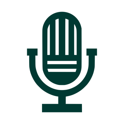 Retro Microphone Stand Logo #003932