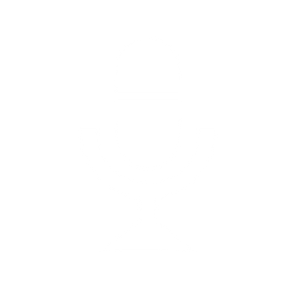 Microphone Stand Logo #ffffff