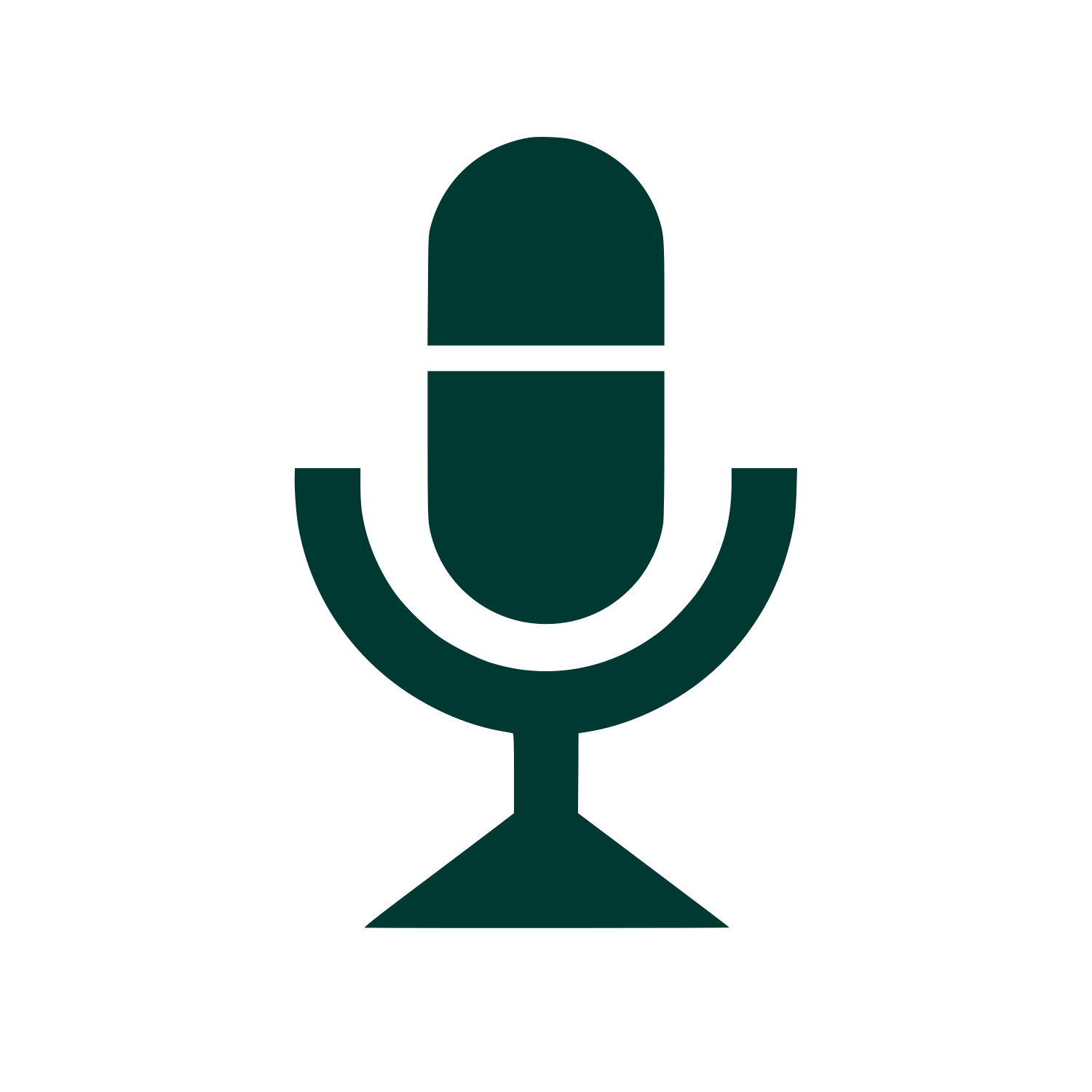 Microphone Stand Logo #003932
