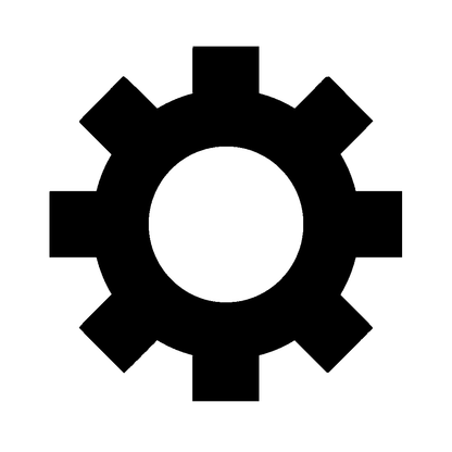 Gear Cog Wheel Logo