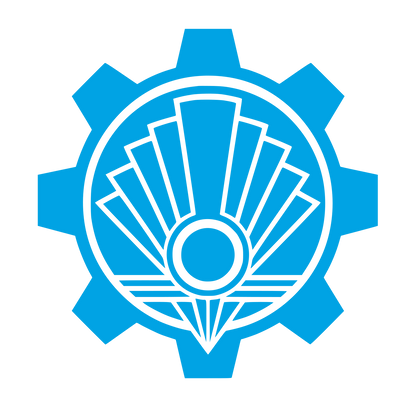 Gear Sun Fan Logo #00a3e4