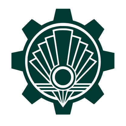 Gear Sun Fan Logo #003932