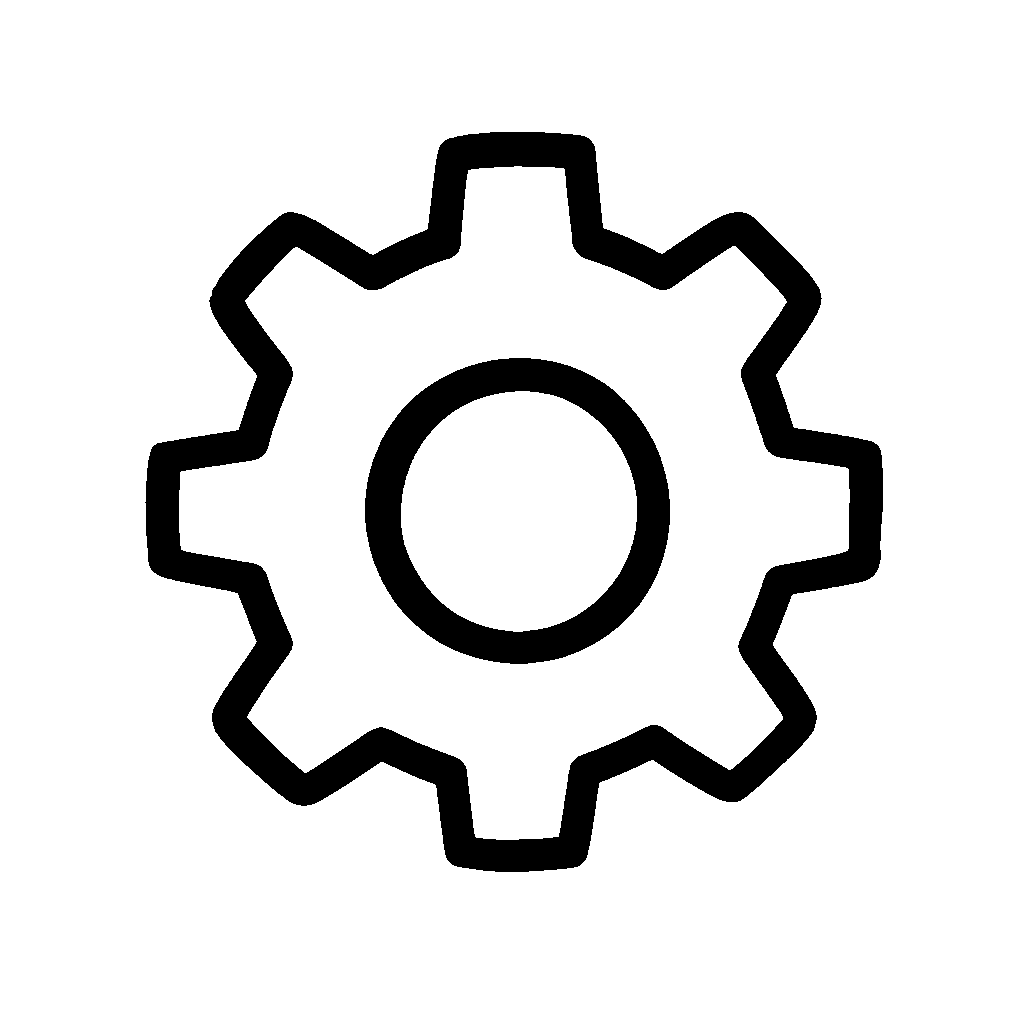 Gear Outline Logo