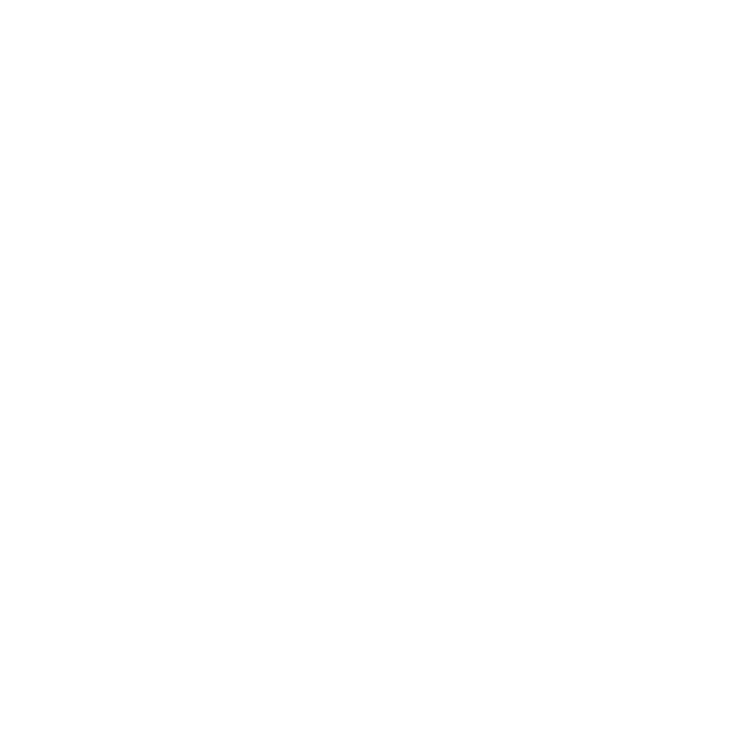 Gear Outline Logo #ffffff