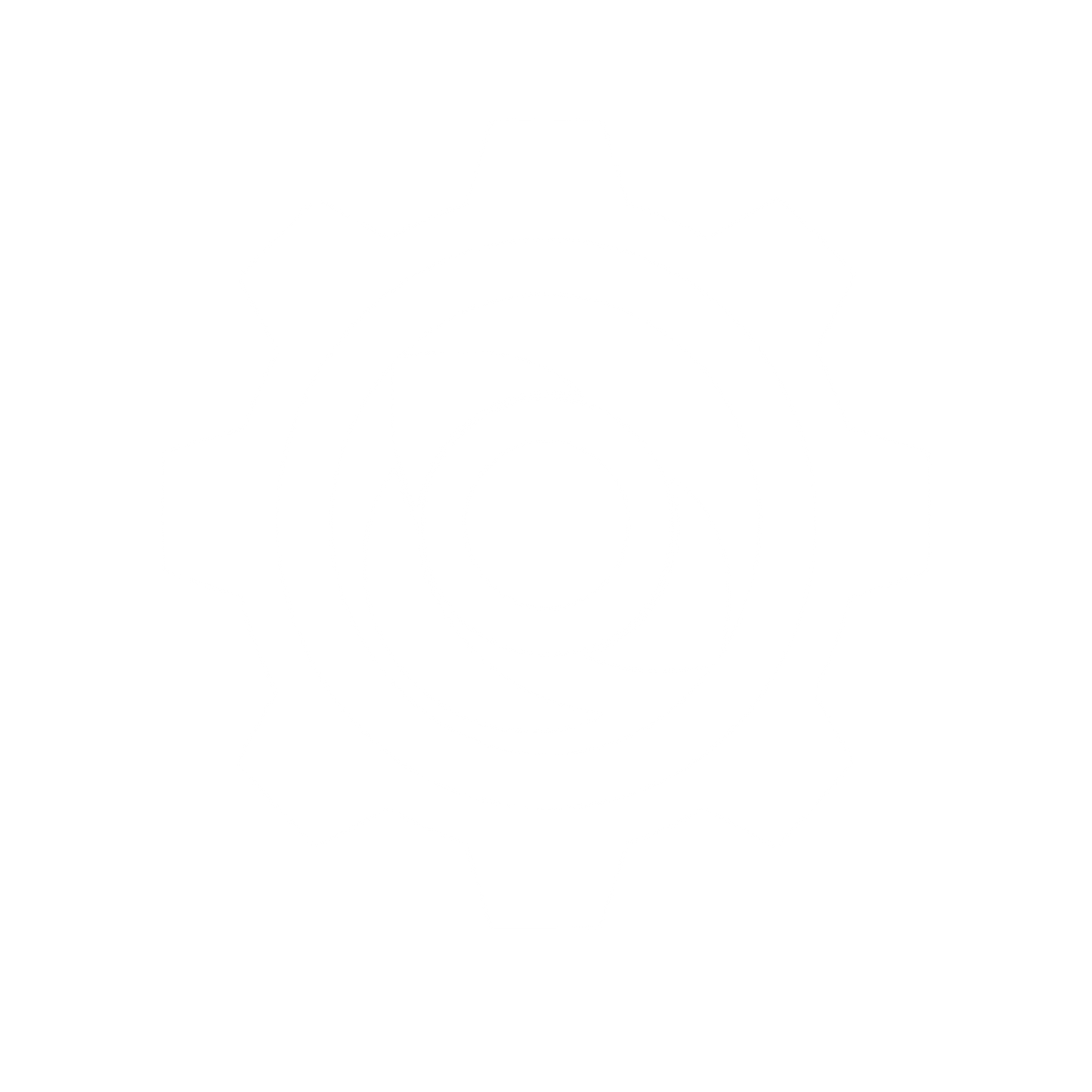 Gear Spiral Eye Logo #ffffff
