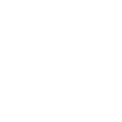 Lightning Bolt Circle Logo #ffffff