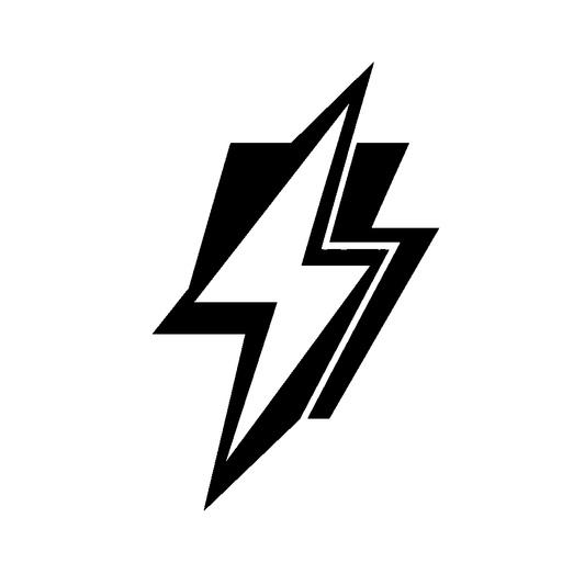 Double Lightning Bolt Logo