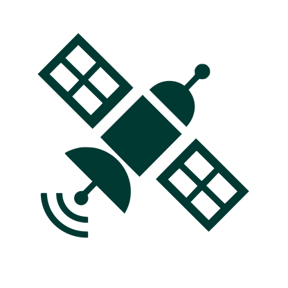 Satellite Signal Transmission Logo #003932