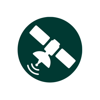 Satellite Dish Signal Logo #003932