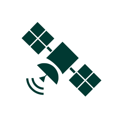 Satellite Dish Signal Logo #003932