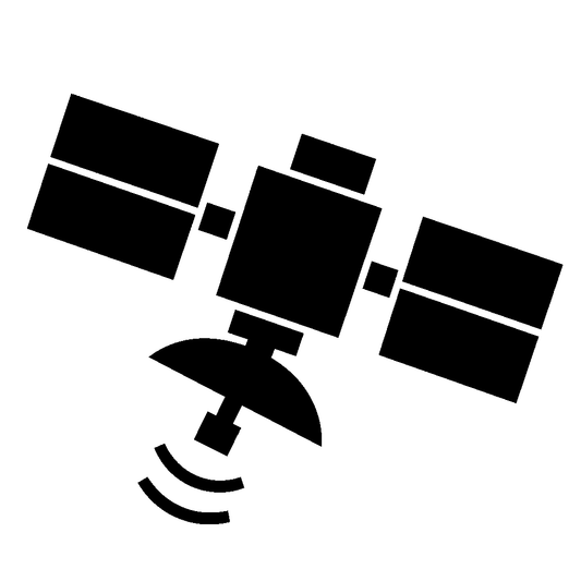Orbital Satellite Signal Logo