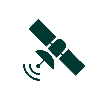 Satellite Dish Signal Logo #003932