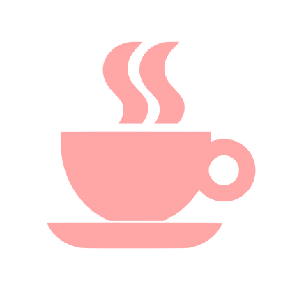 Coffee Cup Steam Logo #ffa6a6