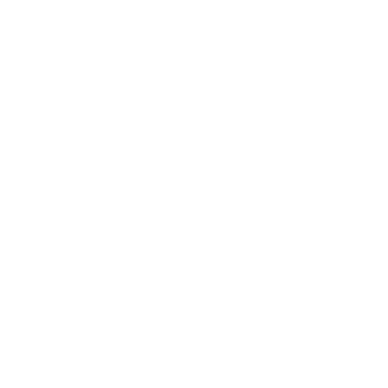 Coffee Cup Circle Badge Logo #ffffff