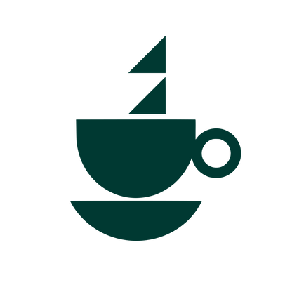 Sailboat Coffee Cup Logo #003932