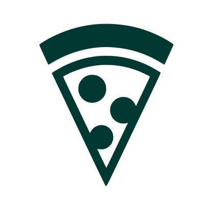 Pizza Slice Logo #003932
