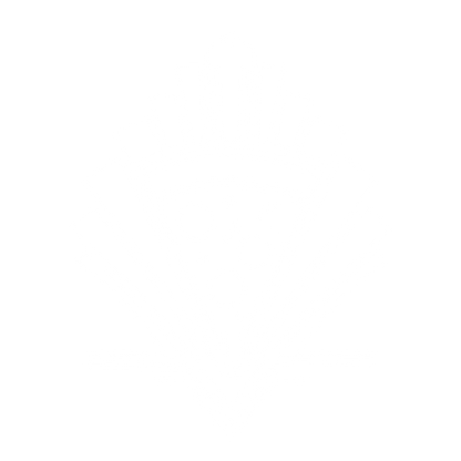 Art Deco Pizza Slice Logo #ffffff