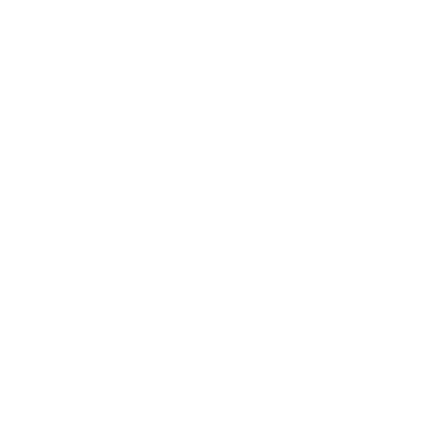Donut with Sprinkles Logo #ffffff