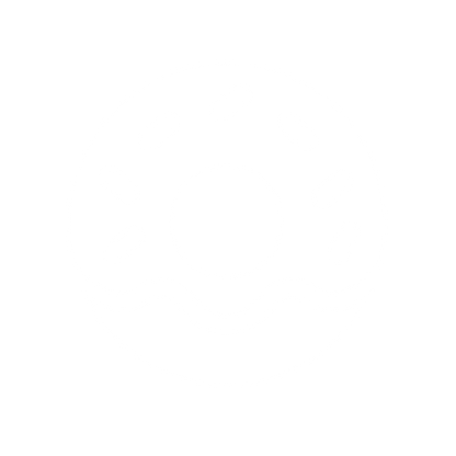 Donut with Sprinkles Logo #ffffff