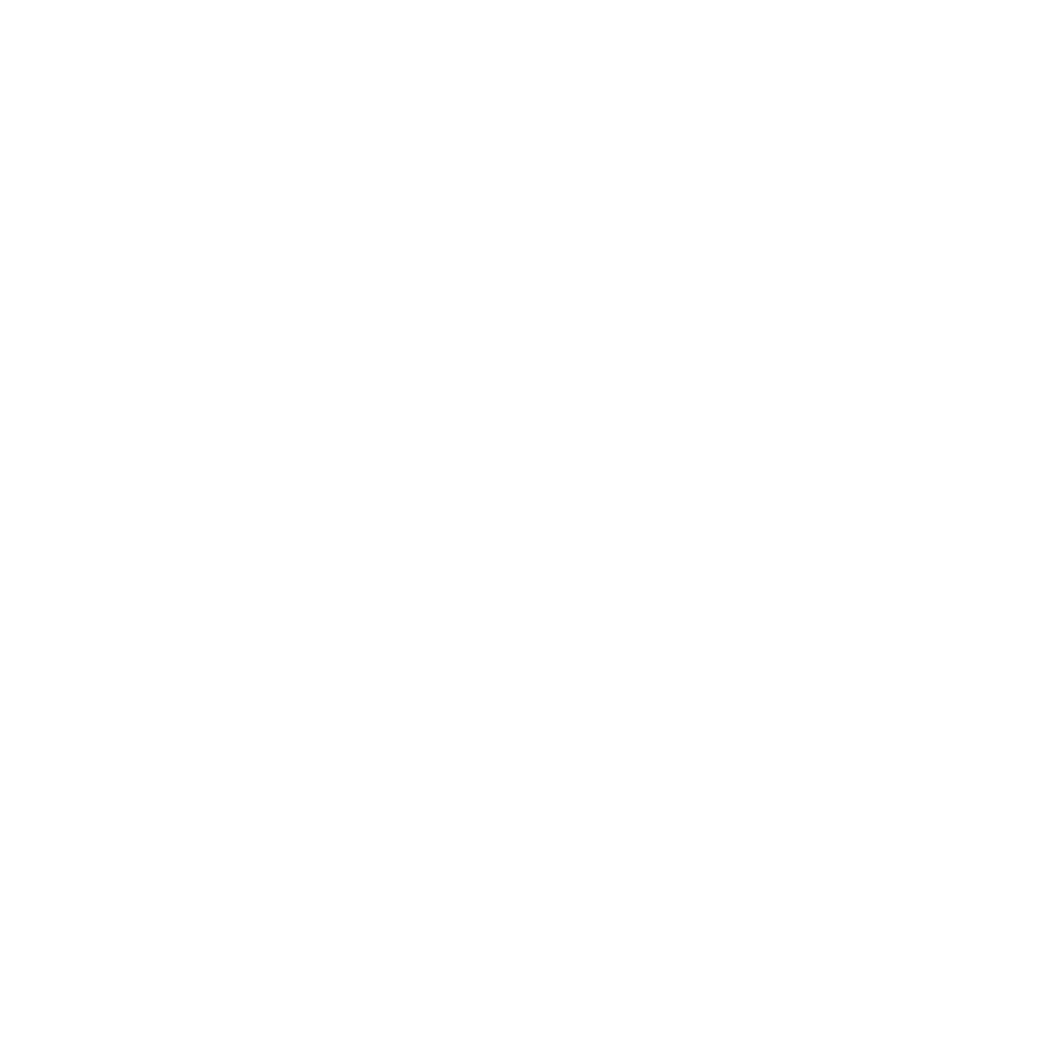 Donut Circle Badge Logo #ffffff