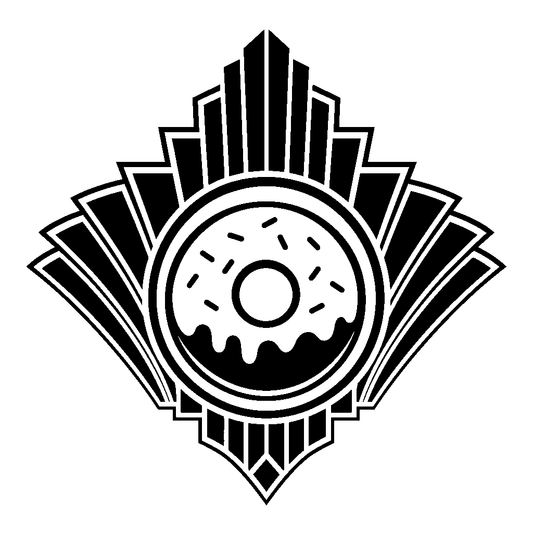 Art Deco Donut Logo