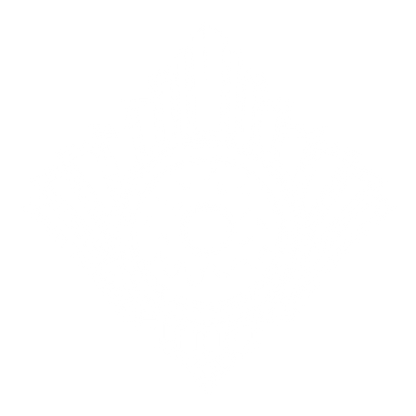 Art Deco Donut Logo #ffffff